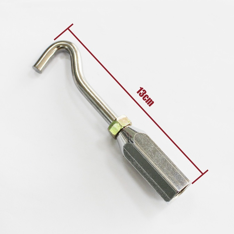 M16 edelstahl dent ziehen haken für dent puller slide hammer auto körper reparatur spotter zubehör hand werkzeuge