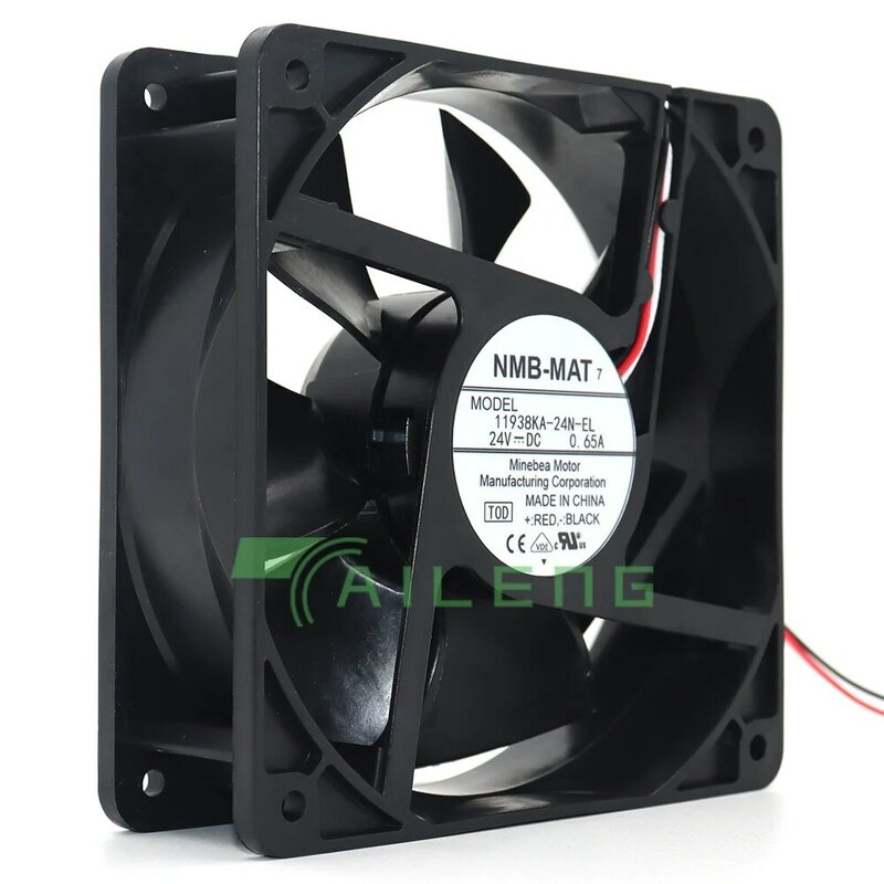 Ventilador de refrigeración para NMB 11938KA-24N-EL, controlador 24V DC 0.65a, 12cm, 120MM, 120x120x38MM, nuevo