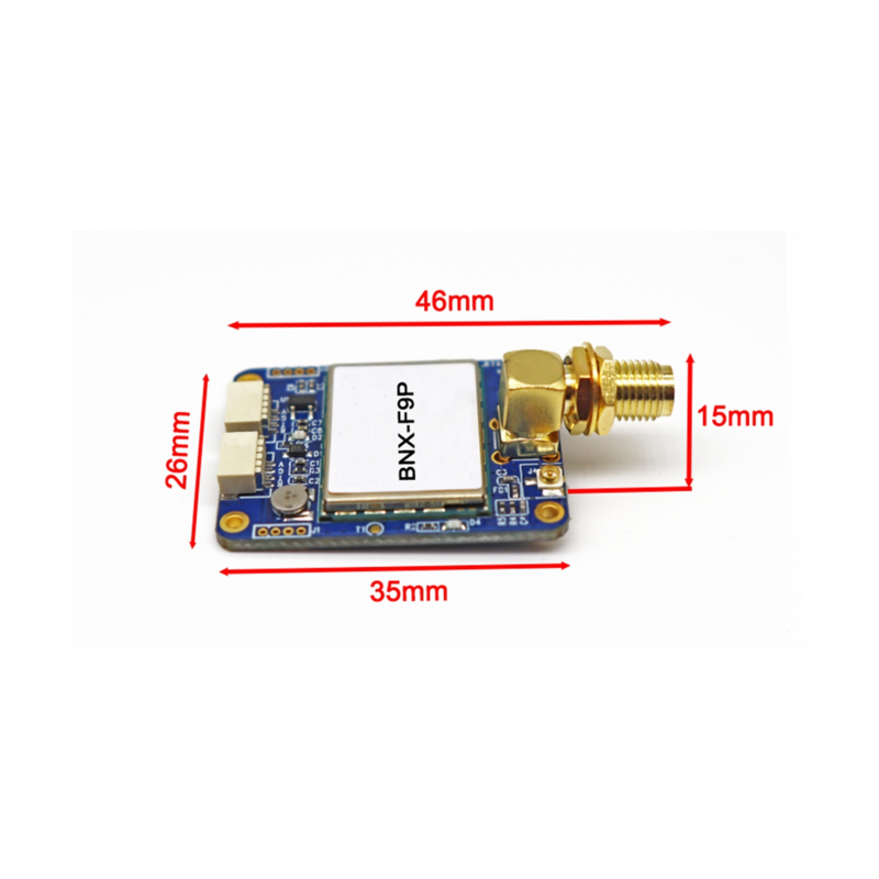 BNX-F9P RTK GPS GNSS Module ZED-F9P High Precision Board