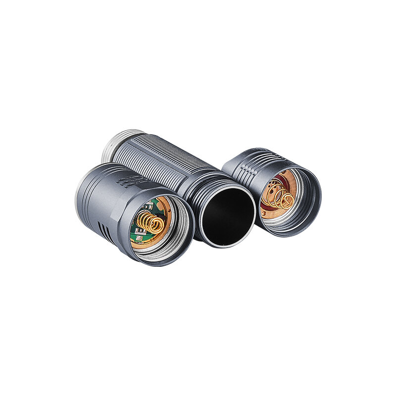 pioneman K18 Flashlight small straight 219B R9080 high color rendering 18650 flashlight integrated warehouse