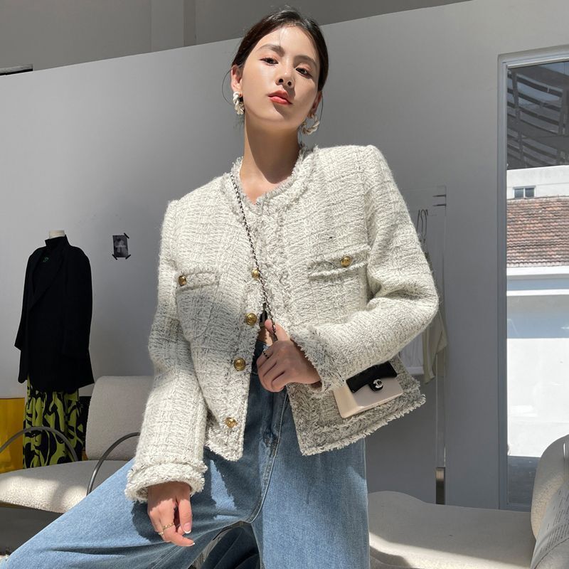 Koreaanse Mode Damesjack Korte Jassen Met Lange Mouwen En Lange Mouwen Jasjes Dames Herfst Streetwear Dameskleding