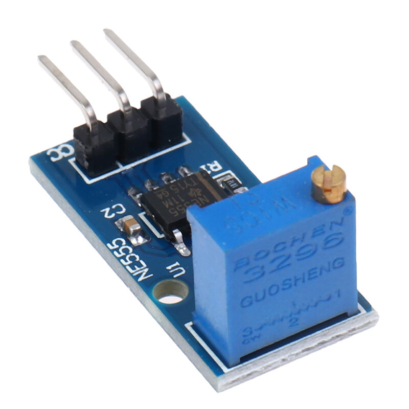 Modulo generatore di impulsi regolabile in frequenza NE555 chip NE555