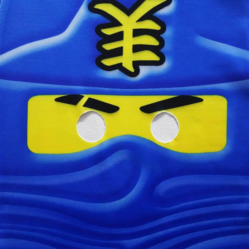 Fantasma ninja cosplay traje menino fantasiar-se anime com capuz roupas ninja super herói halloween crianças traje