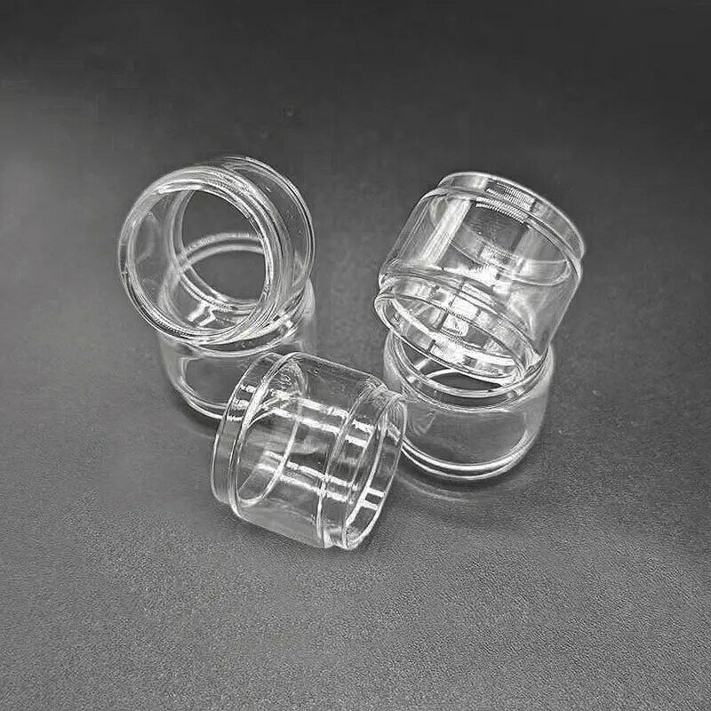 Tubo de vidrio de burbujas de 5 piezas, contenedor de Tanque de vidrio de edición ligera para TFV8 BABY V2 TFV8 Big Baby RBA TFV8