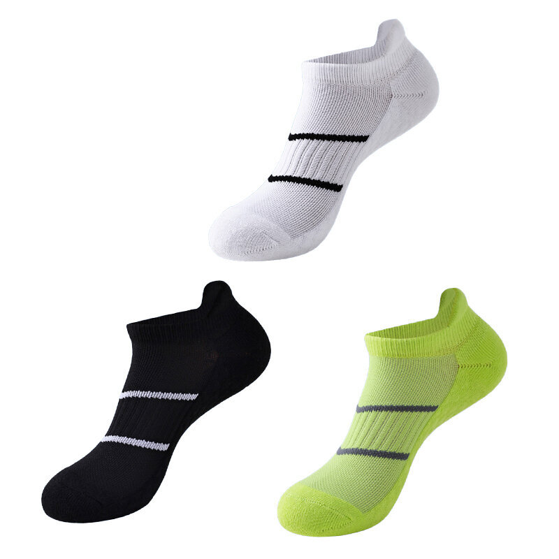 Calcetines tobilleros transpirables para hombre, calcetín deportivo informal, divertido, de algodón y poliéster, lote de 3 pares