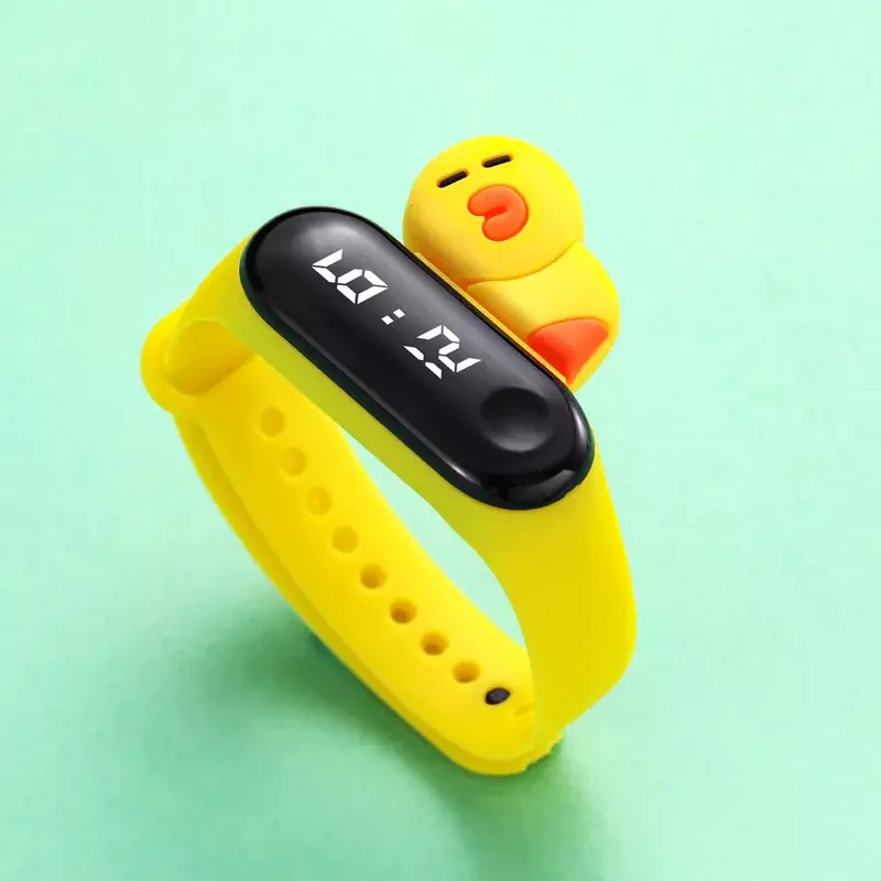 3Bar Waterdicht Kinderen Horloges Tijd Armband Kids Elektronische Horloge Led Smart Touch Jongen Meisje Student Digital Sport Horloge