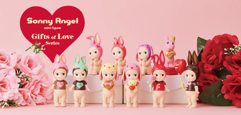 Sonny Angel Gifts of Love Blind Box stile confermato Genuine Cute Doll decorazione dello schermo del telefono compleanno sorpresa misteriosa