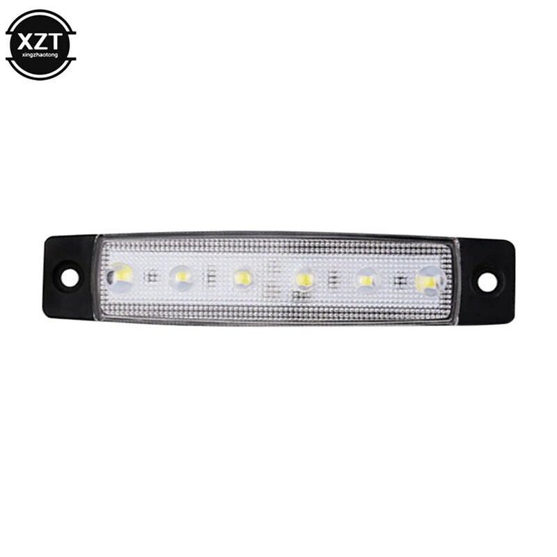 6 SMD LED Car External Lights LED 12V/24V Auto Car Bus Truck Lorry Side Marker Indicator Light Low Trailer Rear Warning Lamp