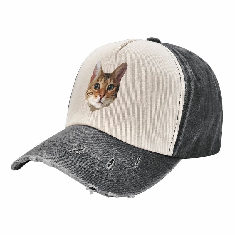 Patata dolce il berretto da Baseball del gatto del bengala cappello personalizzato cappello di grandi dimensioni ragazza da uomo