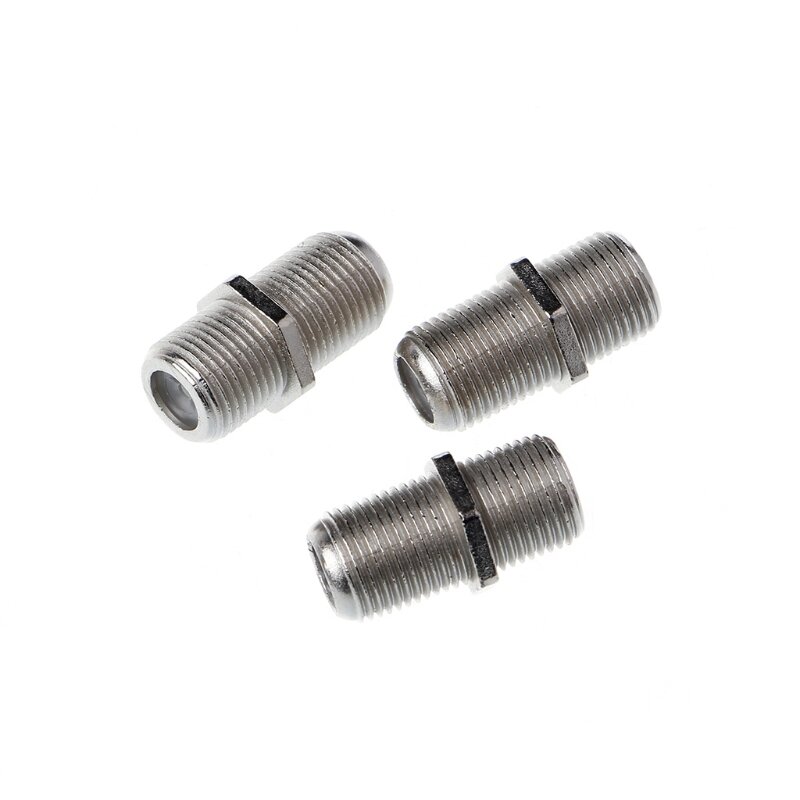 10 Chiếc Joiner Thùng Cổng Kết Nối F Cắm Khớp Nối Adapter 4 Cho Cho Tivi Trang Sức Giọt