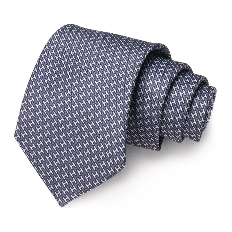 EASTEPIC Klassische Krawatten der Männer Modische Druck Krawatten mit Geometrische Designs Blau Krawatten für Männer Hochzeit Zubehör Geburtstag Geschenk