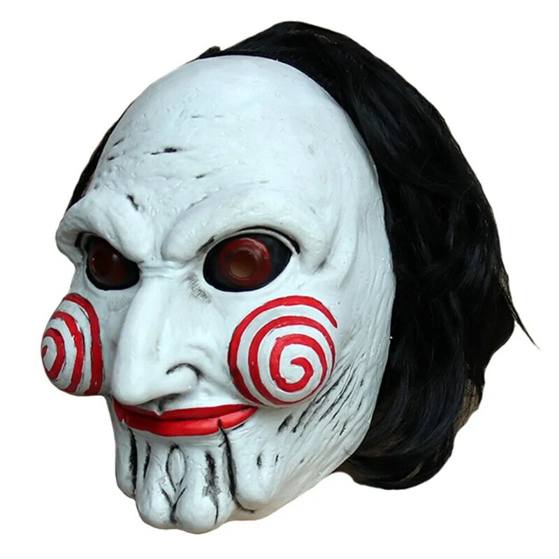 Horror Movie Saw Jigsaw Killer Cosplay Costume Disguise Adult Men Male Fantasy Cosplay Outfits Halloween Roleplay Fantasia Cloth
