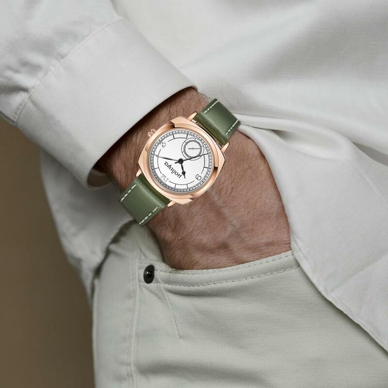 Orologio da uomo con orologio al quarzo da uomo ad alta precisione con cinturino in ecopelle regolabile per il controllo del tempo quotidiano in giro d'affari