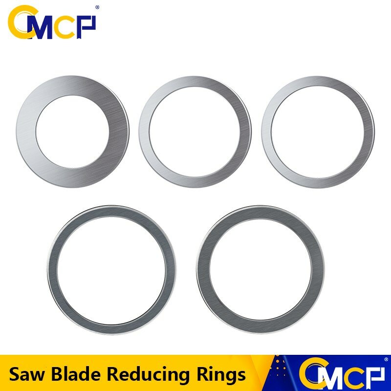 CMCP-Anneaux de réduction de lame de scie circulaire, anneau de conversion, disque de coupe, outils de travail de calcul, rondelle de coupe, 16mm, 20mm, 25.4mm, 30mm, 2 pièces