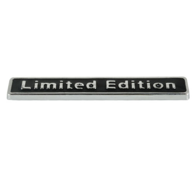 Zinklegering Auto Stickers Badge Accessoires Decal Auto Edition Limited Logo Sticker Metalen Auto Decroation Stickers