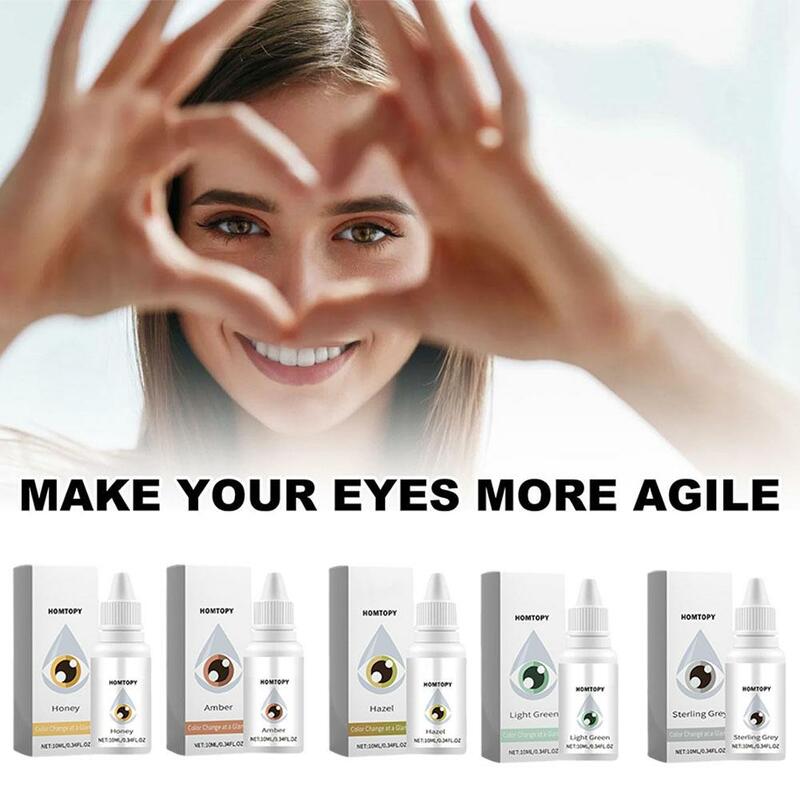 5 Colors 10ml Eye Color Changing Drops Change Your Color IrisInking Eye Eye Drops And Moisturizing C9F1