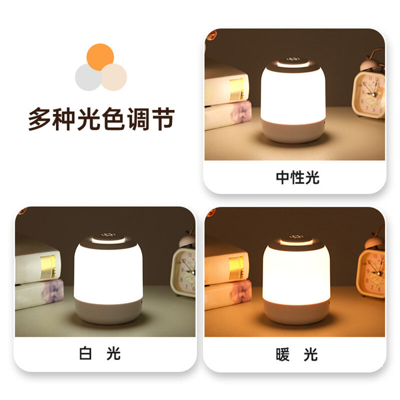 LED Touch Lamp Night Light Table Lamp Bedside Lamp Bedroom Lamp with Touch Sensor Portable Desk Lamp Light for Kids Gifts led