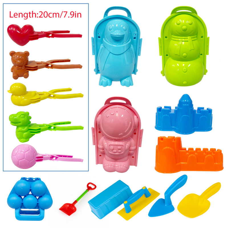 プラスチック製の雪のおもちゃ,子供用,冬用,アウトドアスポーツ用