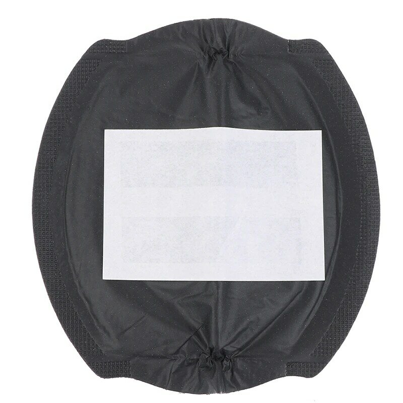 Almohadillas desechables para el sudor para hombres, almohadilla de orina transpirable privada, pasta absorbente de sudor, toalla sanitaria negra, 10 piezas