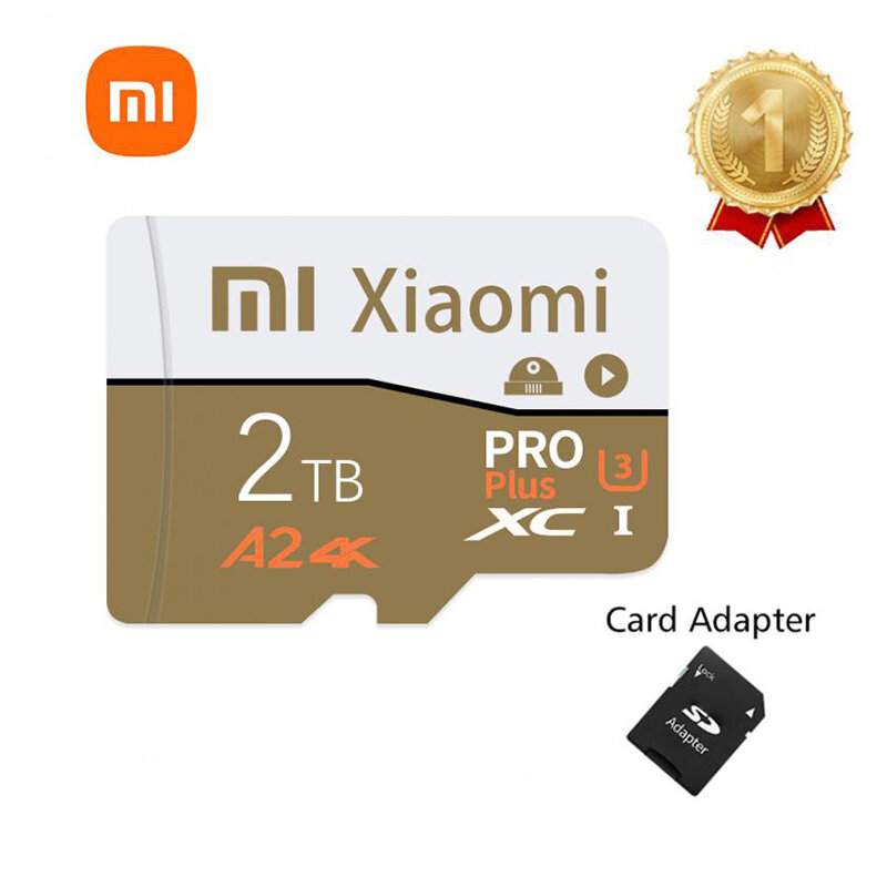 XIAOMI Micro tf SD Card 2TB Smart A2 Class10 Flash scheda di Memoria SD ad alta velocità 1TB 128GB 256GB Cartao De Memoria per telefono/fotocamera