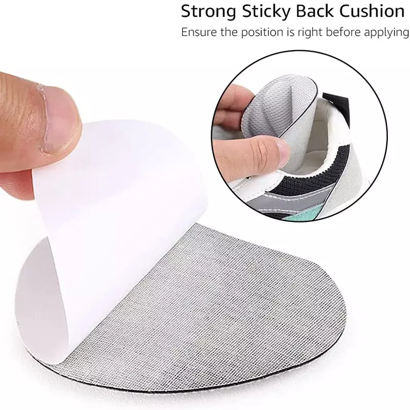 Sneakers High Heels Heel Stickers Protector Adjust Size Half-size Pads Pain Relief Foot Care Pad Sticker Insoles for Sport Shoes