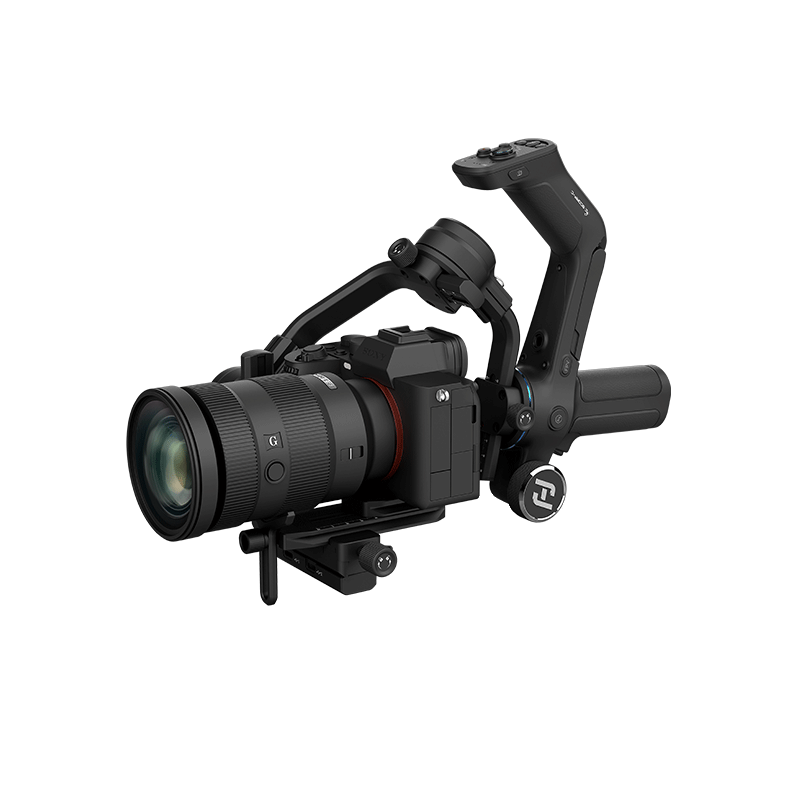 FeiyuTech nuovo Feiyu SCORP-C impugnatura stabilizzatore cardanico palmare a 3 assi per fotocamera DSLR Sony/Canon con treppiede a palo