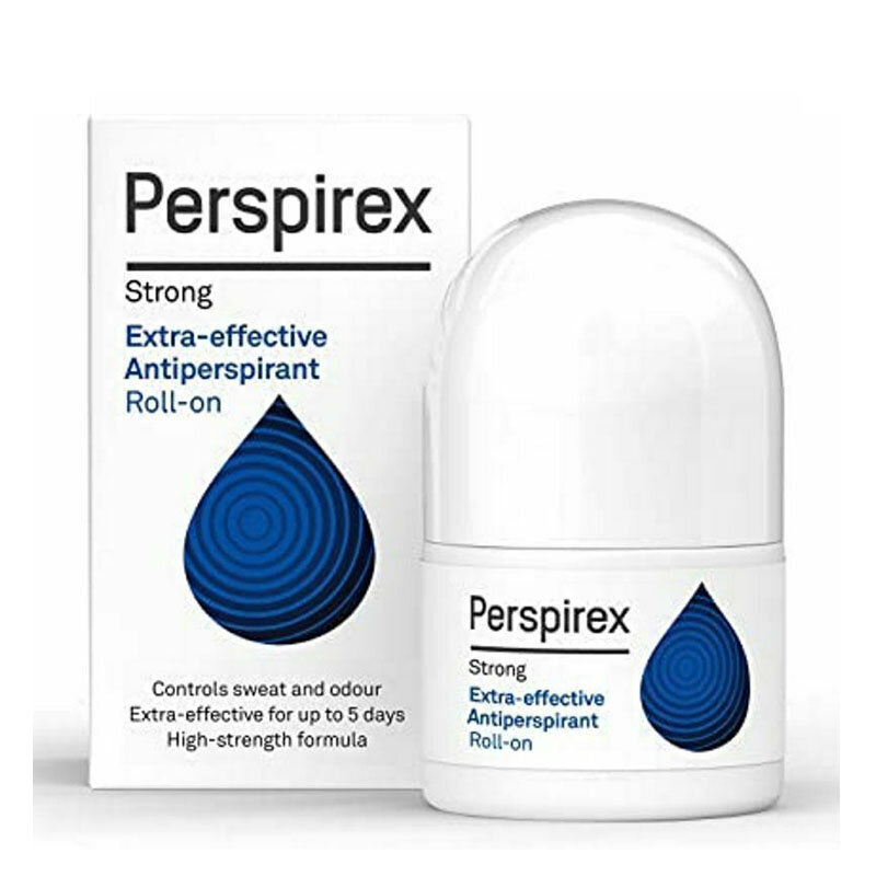 Perspirex Roll-On Non-Irritating Antiperspirant Strong Comfort Original Underarm Control Sweat Odour Deodorant Long Lasting