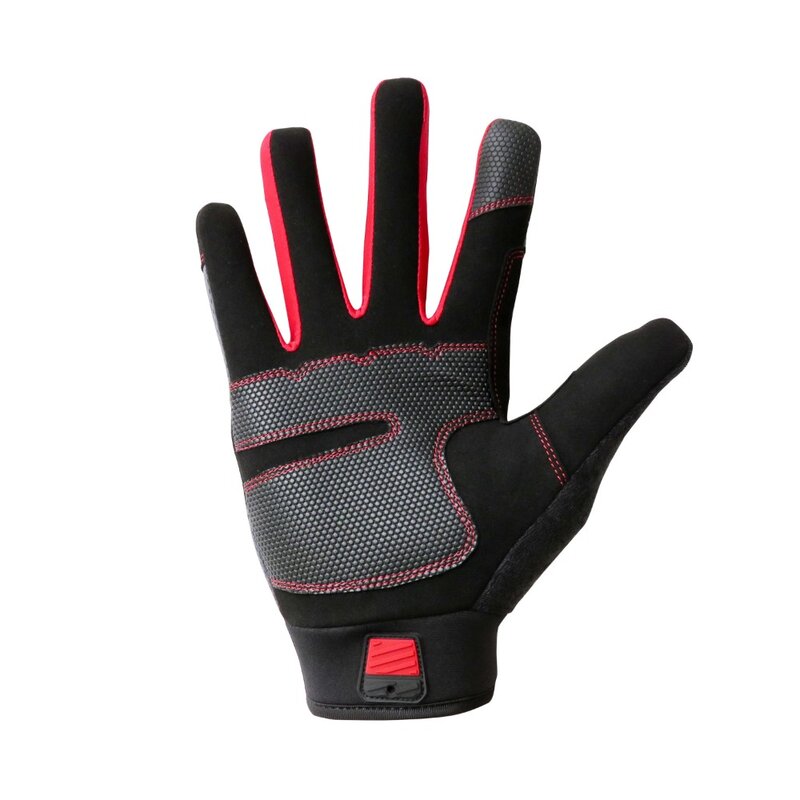 Hyper Tough High Dexterity General Purpose Work Glove, Mesh, Synthetic Leather Palm, Men's Medium