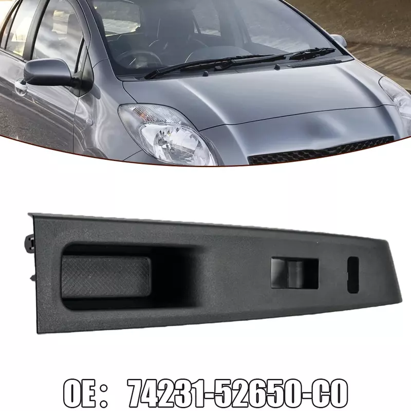 Auto porta destra interruttore in vetro cornice Trim bordo passeggero RH per Yaris 2012-2014 2024 vendita calda nuovo di zecca e sconto di alta qualità