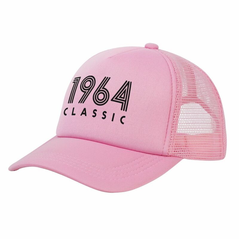 1964 klassische Geburtstags geschenke Baseball mützen Mesh Hüte Sommer mode Unisex Mützen