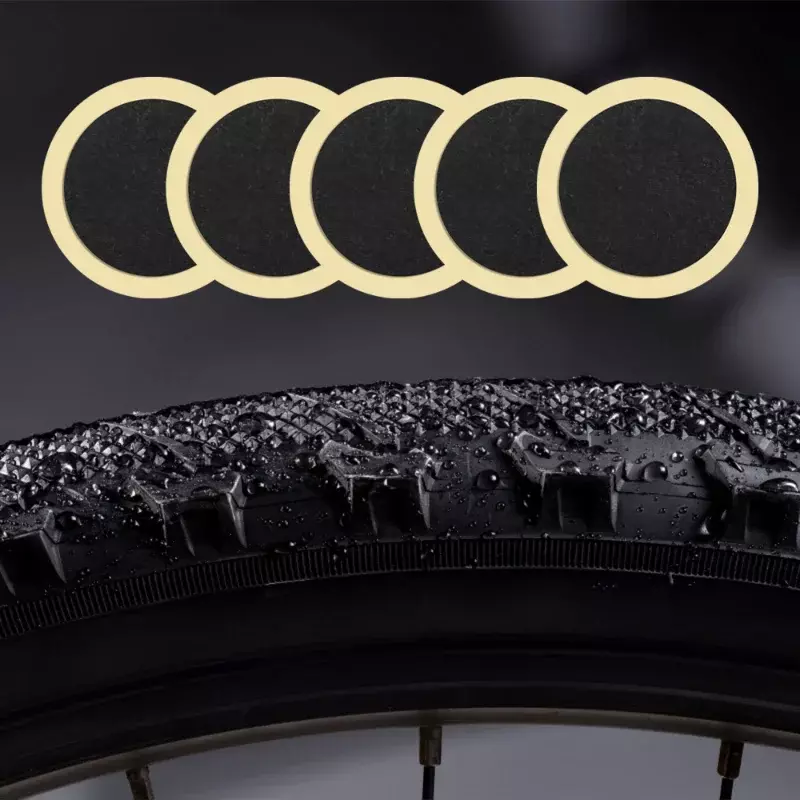 Herramientas de reparación de neumáticos de bicicleta, protección de neumáticos sin pegamento, adhesivo de secado rápido, tubo de neumático sin pegamento, fijación de bicicleta de carretera y montaña