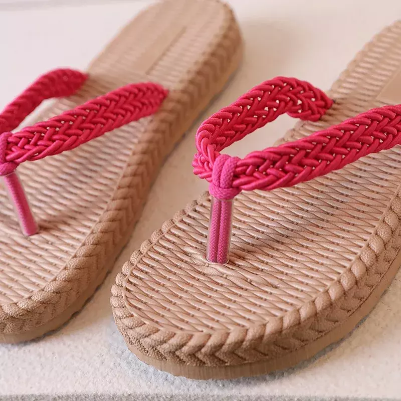 Children girls Slippers 2024 Summer New Fashion Comfortable Soft Sole Holidat Style Flip Flop Non-slip Outside Wear Beach Shoes