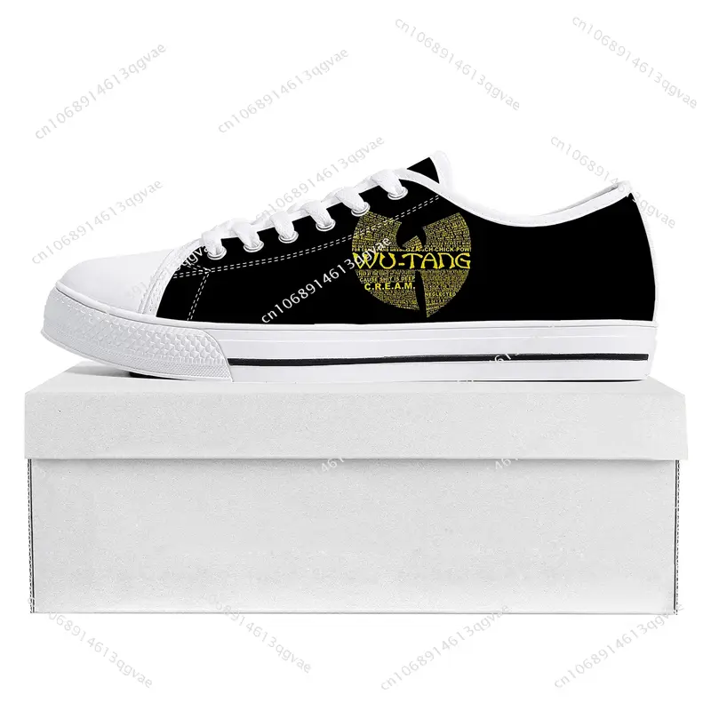 W-Wu C-Clan Low Top High Quality Sneakers Mens Womens Teenager Tailor-made Shoe Canvas Sneaker Casual Couple T-Tang Custom Shoes