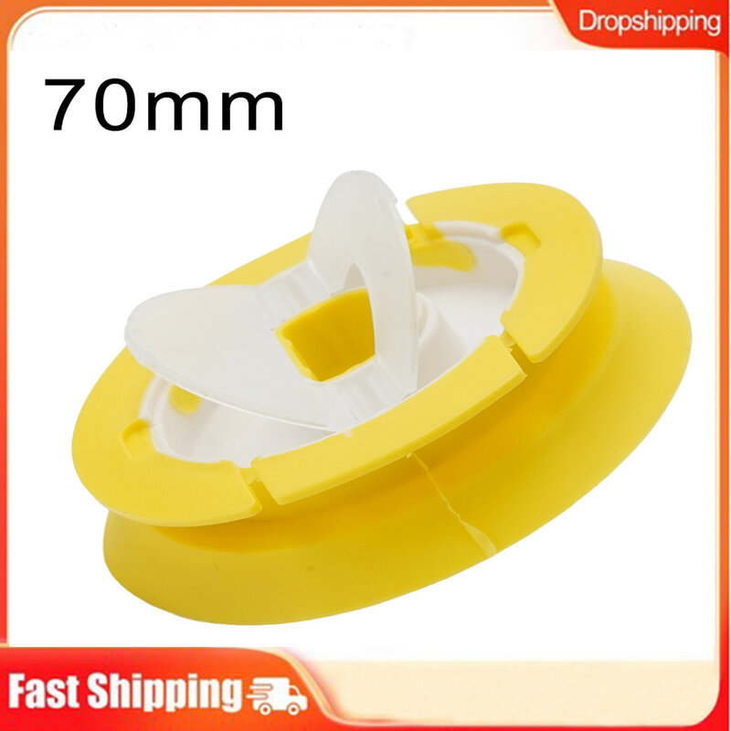 1 pz 60/70mm Silicone Rig Winders lenza Leader Storage Holder Spool Storage Box Fishing Silicone Rig Winders colore casuale
