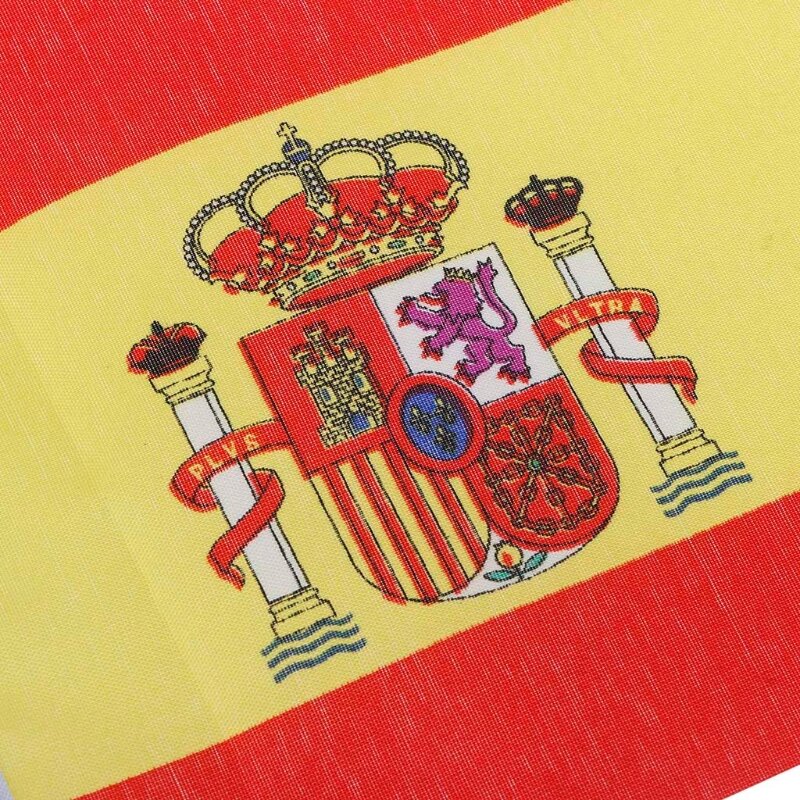 5pcs espagnol main agitant des drapeaux espagne pour crête bannières sport ouverture extérieur De