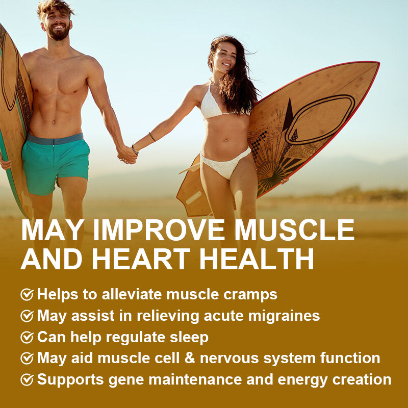 Magnesium Potassium Zinc Capsule Relieve Twitches, Tremors, Muscle Cramps, Extreme Fatigue And Headaches Regulate Sleep