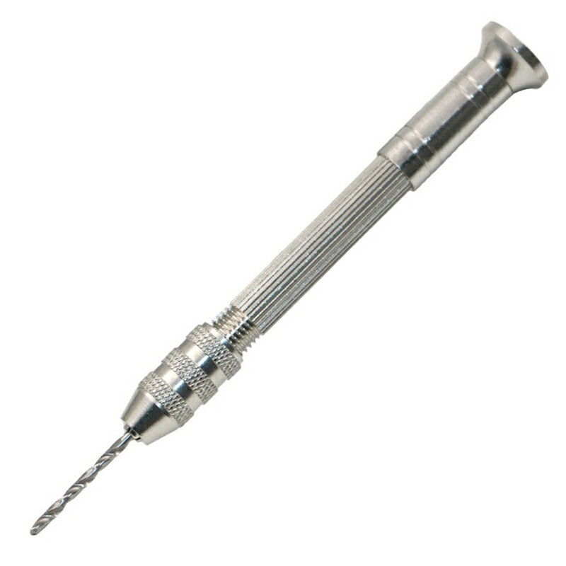 High Quality 0.8-3.0mm Manual Drill Bit Drilling Tool Mini Diamond Set Portable Manual Punching Tool Hand Tools