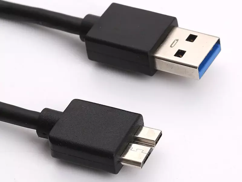 USB 3.0 타입 A-USB 3.0 마이크로 B 수 어댑터 케이블, 데이터 동기화 케이블 코드, 외장 하드 드라이브 디스크 HDD 하드 드라이브 케이블용