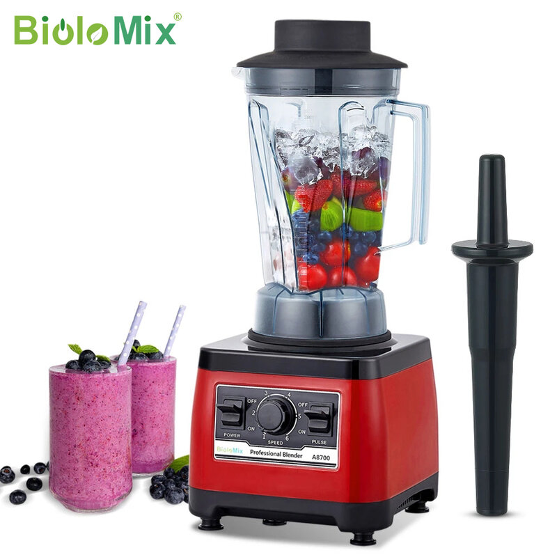 【7 Years Warranty】BPA Free Heavy Duty Commercial Grade Blender Professional Mixer Juicer Ice Smoothies Peak 2200W