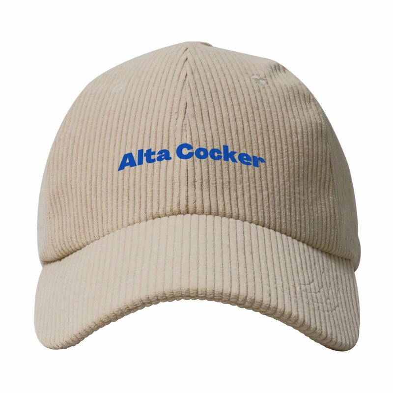 Yiddish Alta Cocker Funny Old Person Corduroy Baseball Cap fishing hat dad hat Woman Men's