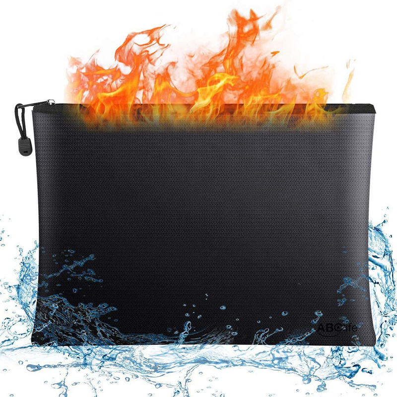 Fireproof Envelope Bag Waterproof Envelope Pouch Fireproof Envelope Organizer