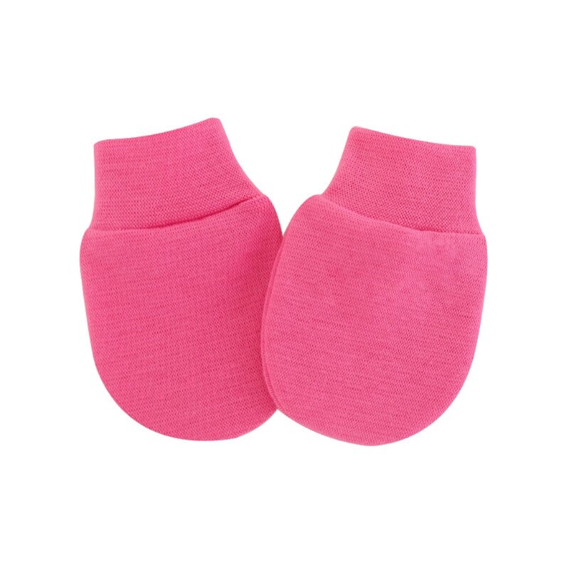 Y1UB однотонные перчатки с защитой от захвата, четыре сезона, безопасность новорожденных для мальчиков и девочек, защита от для