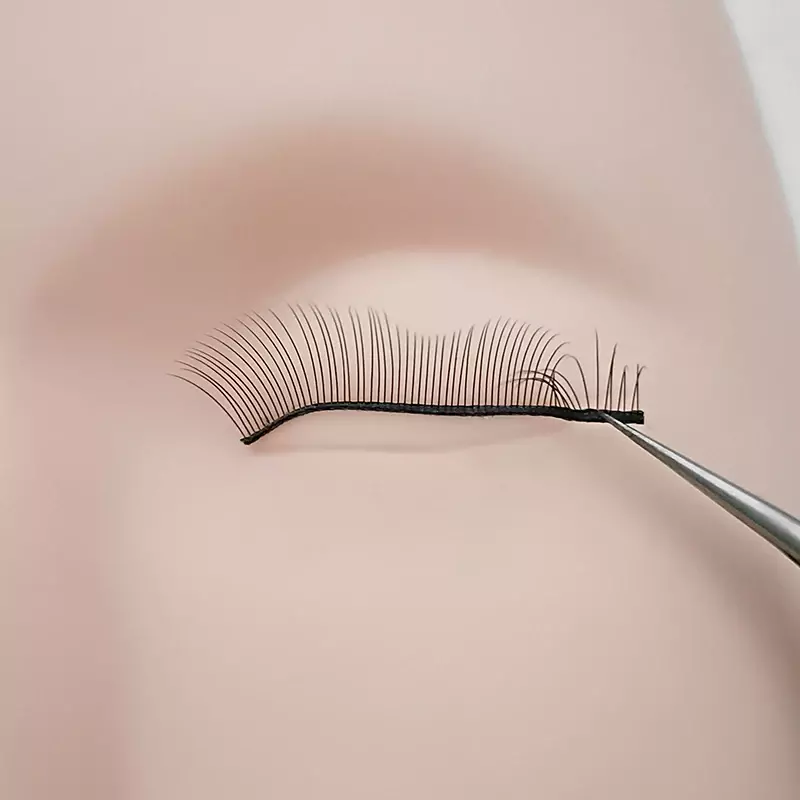 Practice Mannequin Head for Eyelash Extension Training False Eyelashes Extensions Mannequin Head Lashes Extensions Eyelid Kit