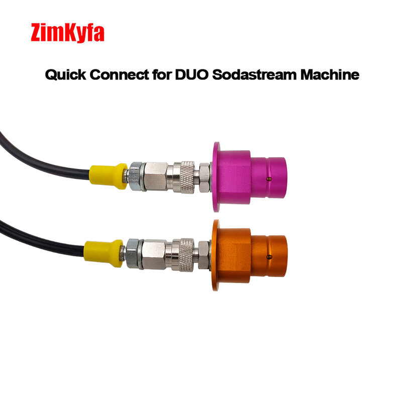 SODA Maker Quick Connect Adapter To External CO2 Tank Soda Club W/90cm Hose for SodaStream DUO Terra Art W21.8-14,CGA320,G3/4