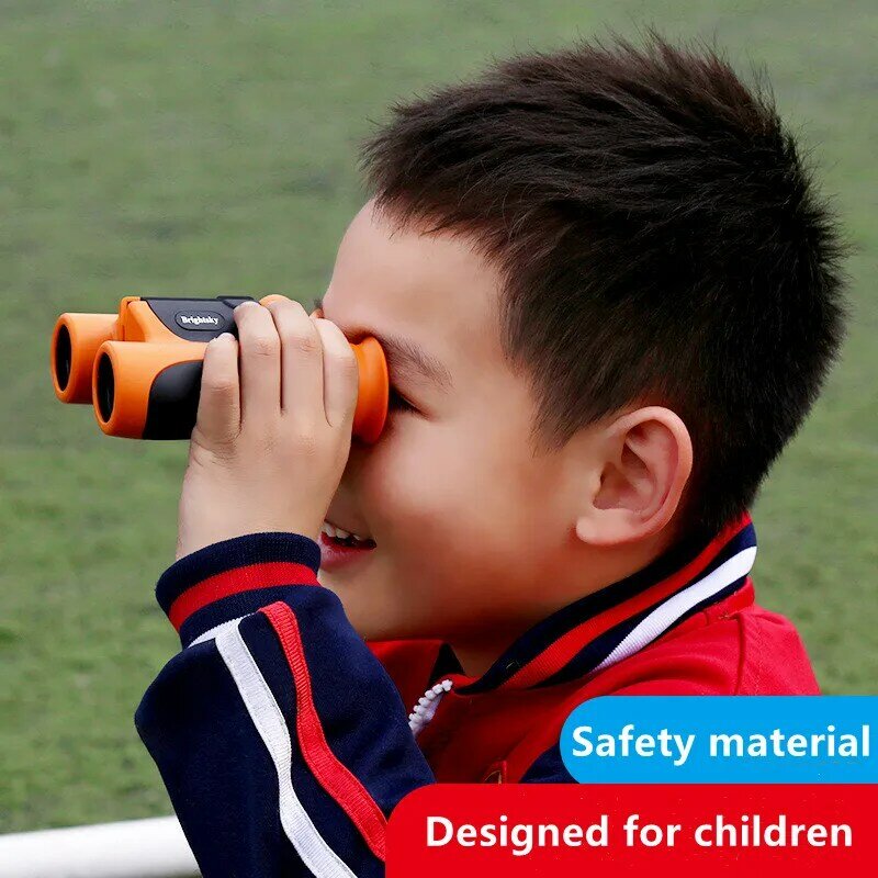 Детский бинокль, цветной мультяшный 8X21 HD мини портативный телескоп, телескоп для туризма и путешествий