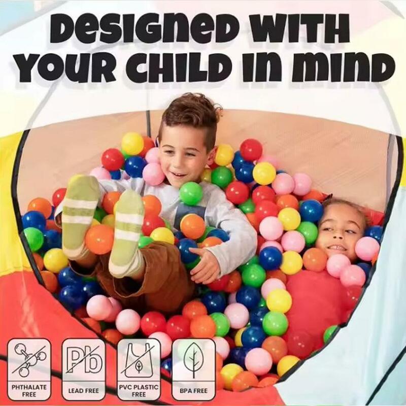 Bola Stress Air para Crianças, Desporto ao ar livre, Eco-Friendly, Piscina de Água, Ocean Wave, Brinquedos Engraçados para Crianças, 5.5cm, 50 Pcs, 100Pcs