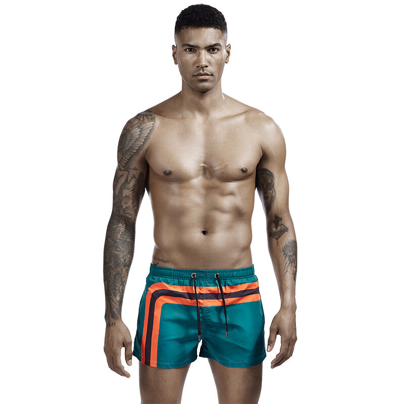 Men's Sports Shorts Fitness Running Pants Boys Sexy Home Aro Pant Youth Fashion Boxer Panties Summer Swimsuit Home Bottom Trunks