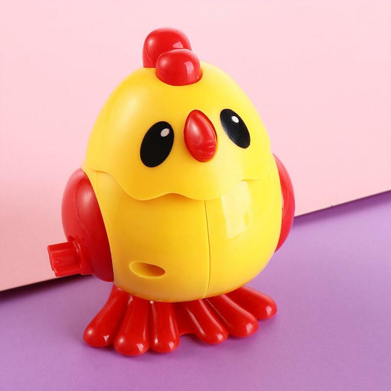Chicken Girls Wind-Up Spring Chicken Toy Educational Simulation Wind Up Jumping Chicken Toy Jumpin Mini