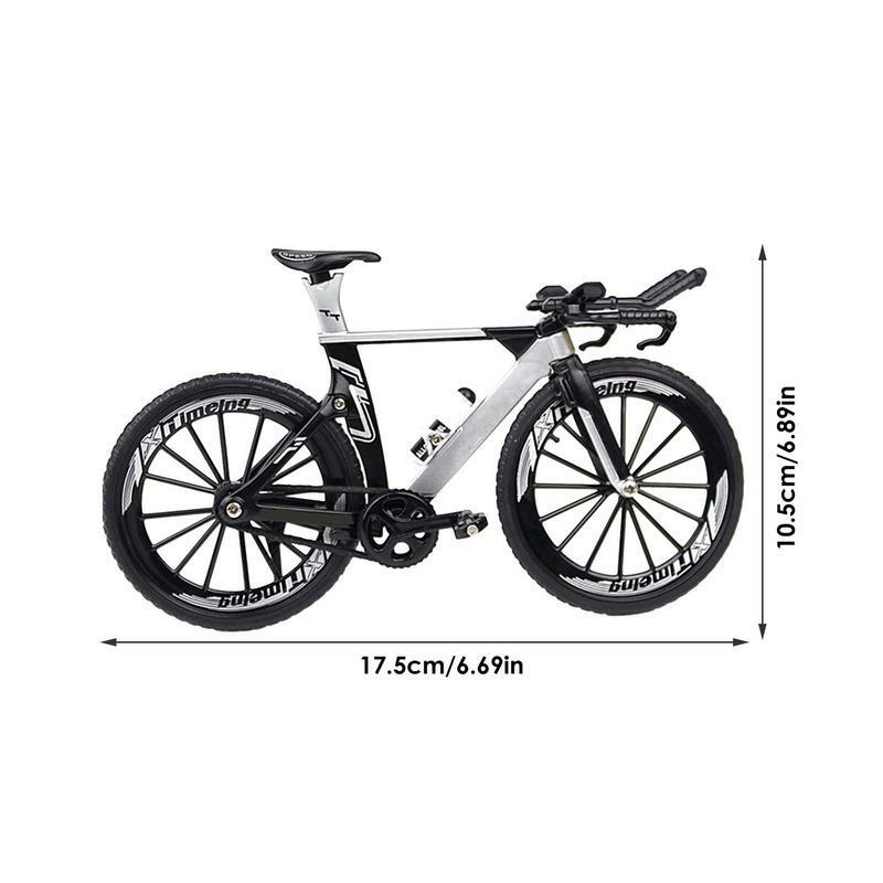 Mini 1:10 Alloy Model rowerowy odlewany Metal Finger Mountain Bike Racing symulacja kolekcja dla dorosłych zabawki dla dzieci