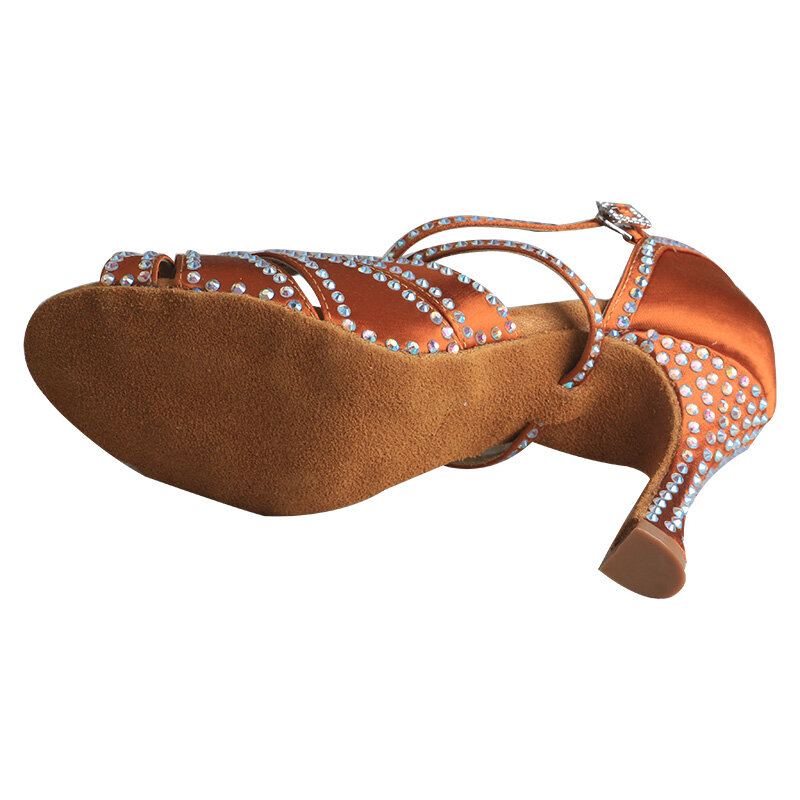 Chaussures de danse en biscuits personnalisées pour femmes, talons de danse de salon, semelle souple, tango, salsa, latine, dames, filles